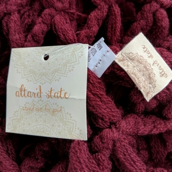 NWT Altar'd State Fisherman's Infinity Scarf - Picture 3 of 4